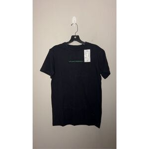 Repurpose planet friendly black tee shirt size small C29-17